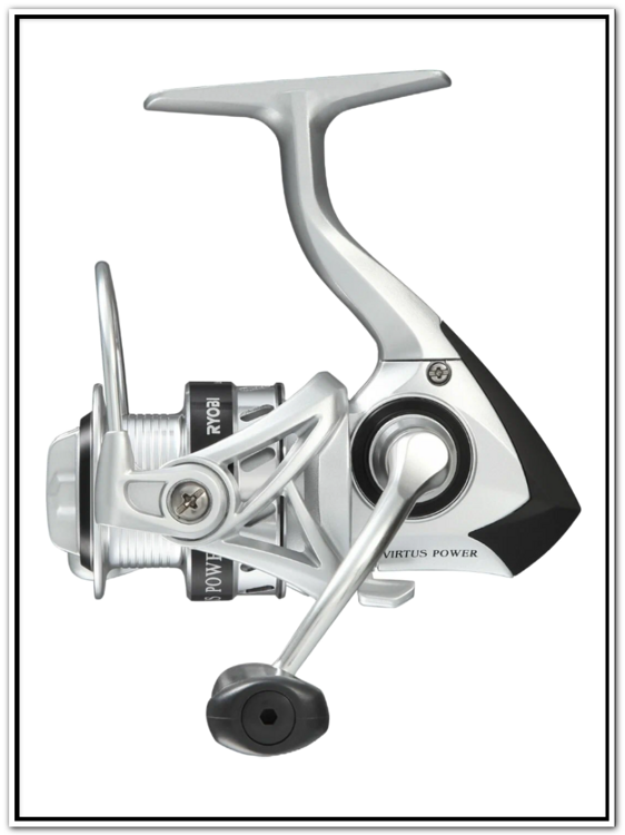Катушка VirtusPower 2000 (6+1BB,0.23mm-160m;0.28mm-110m,5.1:1,257g,смазка,леска)