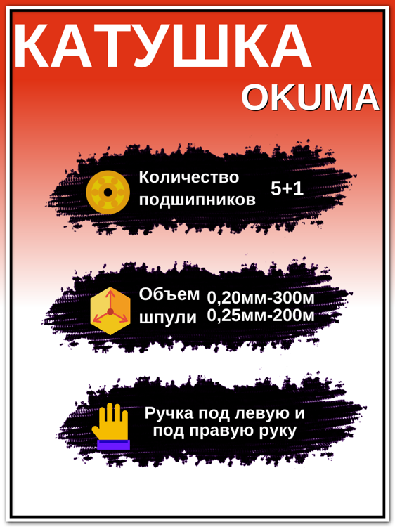 Катушка Okuma Epixor LS 30